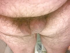 Country Bear Chub is bursting to pee soft!! all over my big balls
