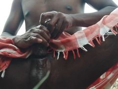 Tuduhot massage his cock masturbations