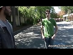 BlacksOnBoys - Interracial Bareback Hardcore Gay Fuck Video 08