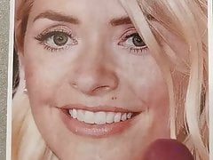Holly Willoughby cum tribute 126