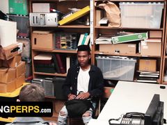 Young Perps - Naughty Black Boy Darien Foster Gets Dominated By LP Officer To Get Out Of Troubles