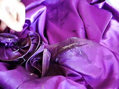 CUM Geyser Eruption onto Andi's already Ruined Prom Dress