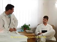 Twink Doctors Love Piss and Bareback