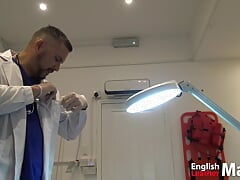 Doctor fits chronic masturbator with chastity device PREVIEW