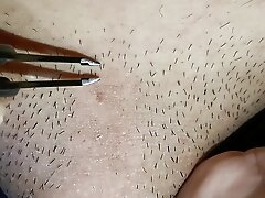 This is called penis hair pulling, and it's very painful (A Hao)