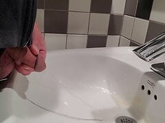 Toilet sink public washroom