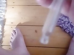 Sperma mit der Pipette gezogen
