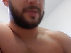Dirty talk - hung straight hairy male