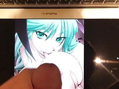 Shooting All Over Morrigan's Giant Breasts