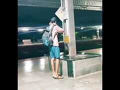 Gay at railway station sexy ass