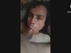 Ass hole fuck without condom Desi village Indian boy cross dresser transgender shemale mouth fucking mouth ass licking