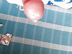 Playing with condom(cumshot)