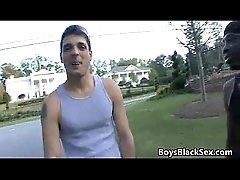 Black muscular gay dude fuck white boy hard 19