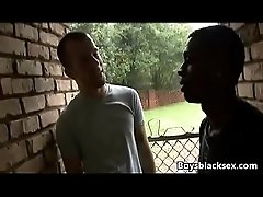 Black Gay Muscular Man Fuck WHite Skinny Boy 04