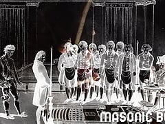 MasonicBoys Adam Snow Gives Ritualistic Load to Logan Cross