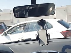 handjob in the middle of the day in a parking lot + Bonus at the end of the video!