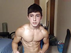 Cute Muscle Hunk on Webcam 7