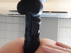 Starting 28th session with my BBC 42 dildo.  Anal Works. session 028. 20220225