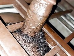 Hairy tiny penis play and pissing compilation