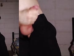 Skinny Boy Stripping Then Oiling and Jerking off - Huge Cumshot Video