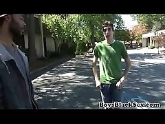Blacks On Boys -Gay Hardcore Bareback Fuck Video 08
