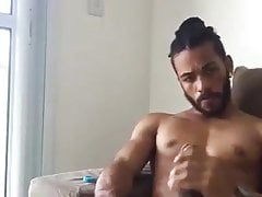 bodybuilder best friend with thick massive cock and balls