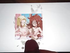 Android 21 X Android 18 Yuri Lesbian Cum Tribute SOP 2