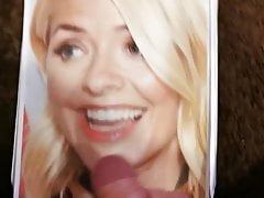 Holly Willoughby cum tribute 129
