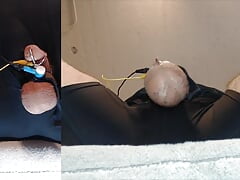 Relatively short estim session while being driven.