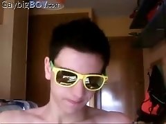 hot teen yellow sunglases part3  - gaybigboy.com