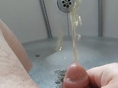 Pissing in the bath