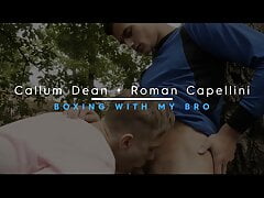 Jawked -  Jock Callum Dean Bareback Fucks His Latino Step Bro Roman Capellini