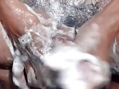Cock Big Black Indian Man BATHROOM Water Clining Penis