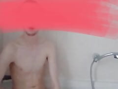 Nudechavbi in Bath Horny and Wet Shows Everything and Washes Him Self Every Where Full Nude Hung Cock and Balls