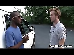 Blacks On Boys - True Interracial Gay Hardcore Fuck 22