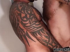 HAIRYANDRAW Muscular Zack Acland Fucked by Even Bigger Hunk