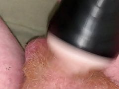 Tiny ginger dick fucking fleshlight