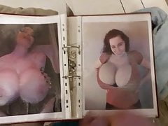 Cum Tribute on Biggest Tits Granny Teddi Barret
