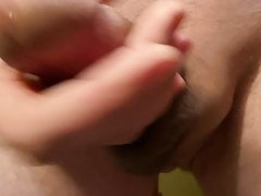 Jerking cock close up for CUMSHOT in your face POV