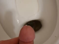 Long pissing while my cock is hard