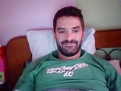 Greek Man With Big Cock Cums On Cam