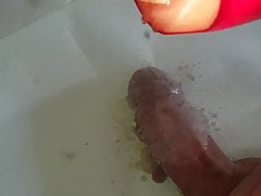cock self waxing