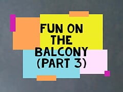 Wanking on the balcony -hairy middle-aged man from north- 2 episodes