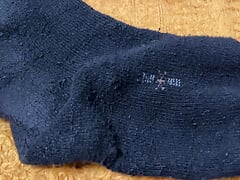 Earl presents his old torn socks