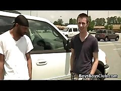 Blacks On Boys - Gay Black Dude Fuck White Twink Nasty Way 03