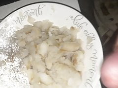 Cum load in wifes fish. She ate all