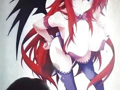 GREAT CUMSHOT FOR RIAS GREMORY CUMTRIBUTE TO TETONA ANIME