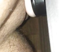 My small cock fucking new toy