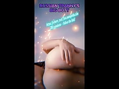 Tranny Fantastic Ass - TRYING TO HAVE AN ANAL ORGASM!!!