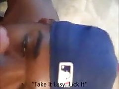 Verbal white daddy gives black twink facial